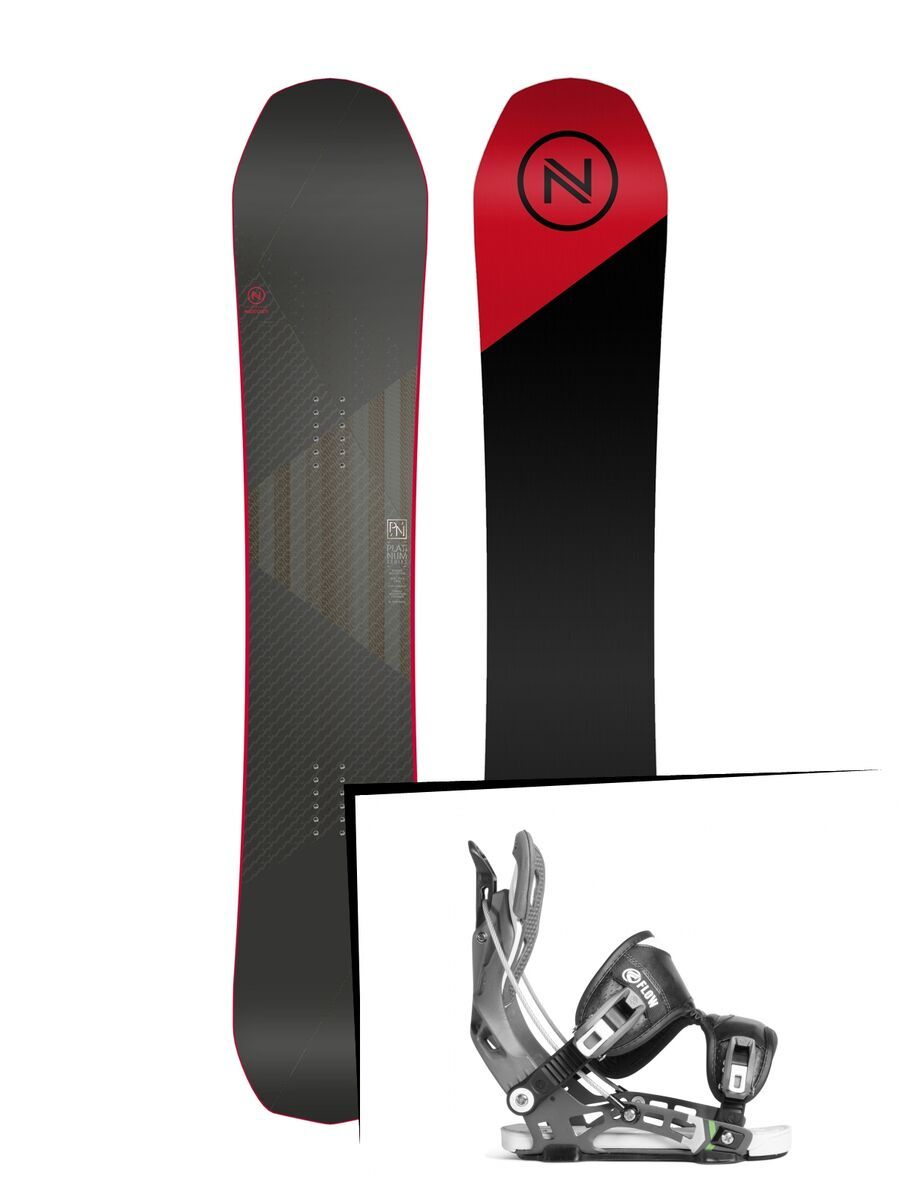 Set: Nidecker Platinum 2019 + Flow NX2 (2226515S) - Bild 1