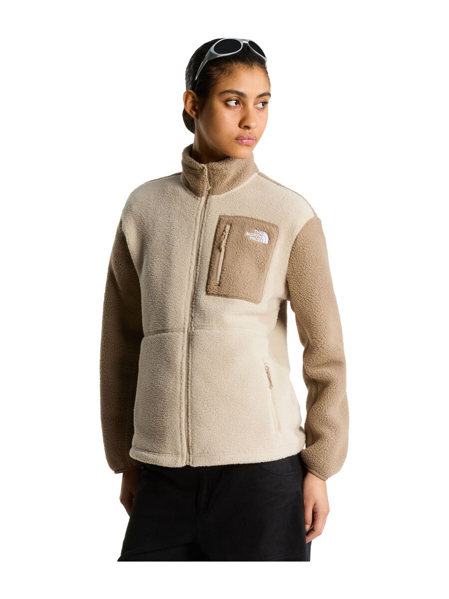 The North Face W Yumiori Full Zip, timeless taupe/garnet - Bild 3