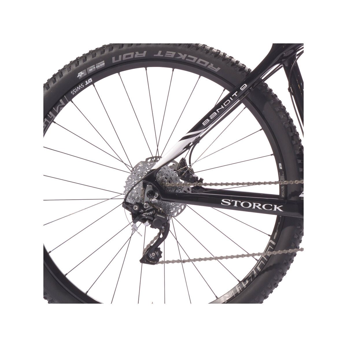 Storck Bandit Nine XT, matt white / matt black - Bild 5