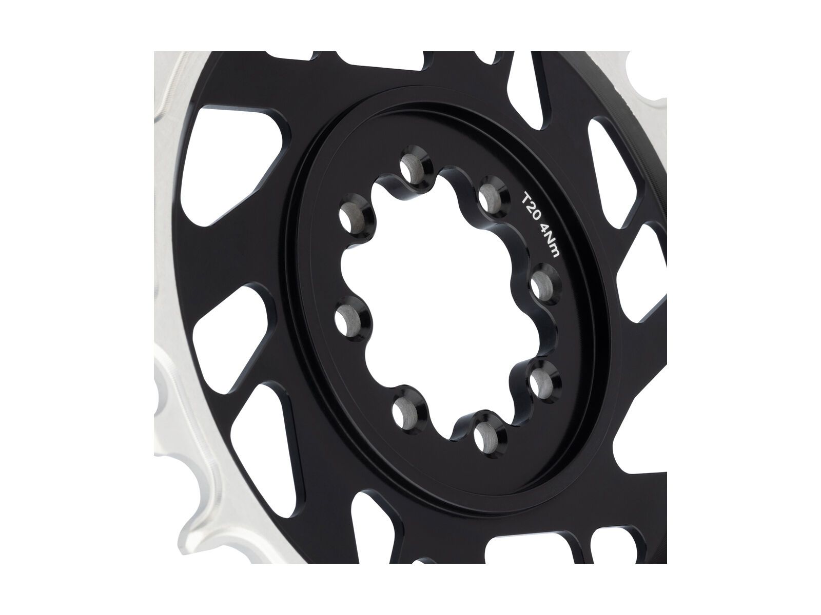 Burgtec 3 mm Offset Thick Thin Chainring SRAM 8-Bolt, black - Bild 3