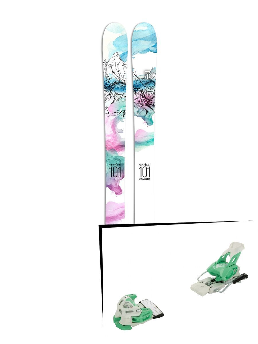 Set: Icelantic Maiden 101 2017 + Tyrolia Attack 12 (1715209) - Bild 1