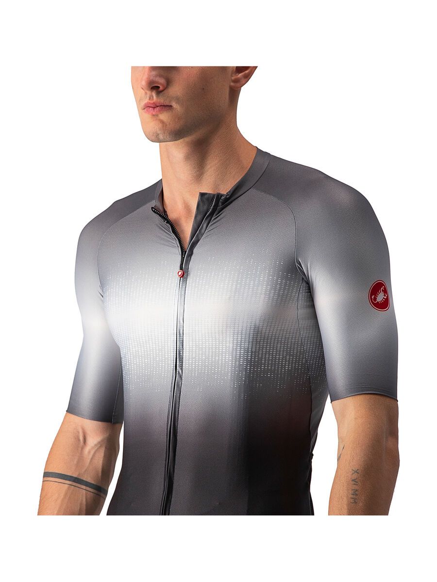 Castelli Aero Race 6.0 Jersey, light black/dark gray - Bild 4