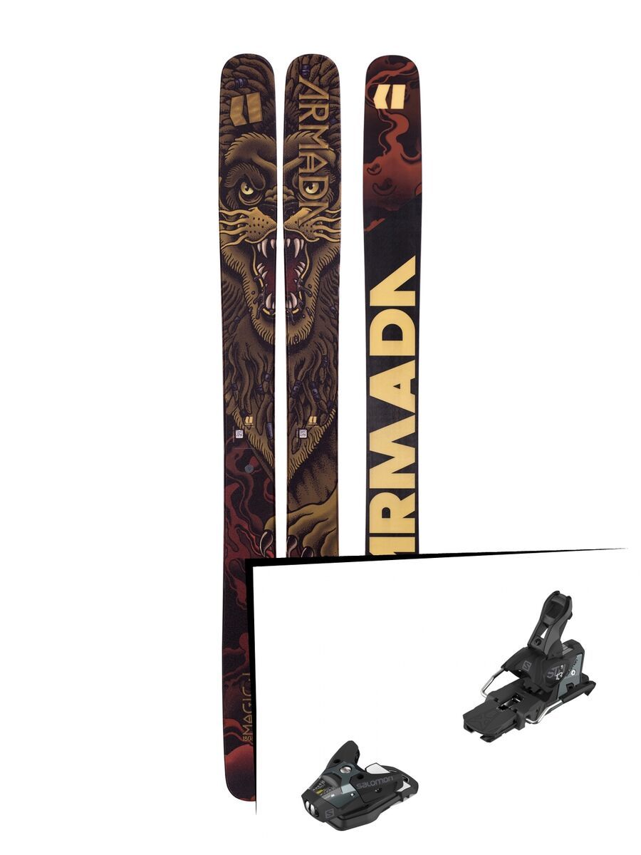 Set: Armada Magic J 2019 + Salomon STH2 WTR 13 black/dark grey - Bild 1