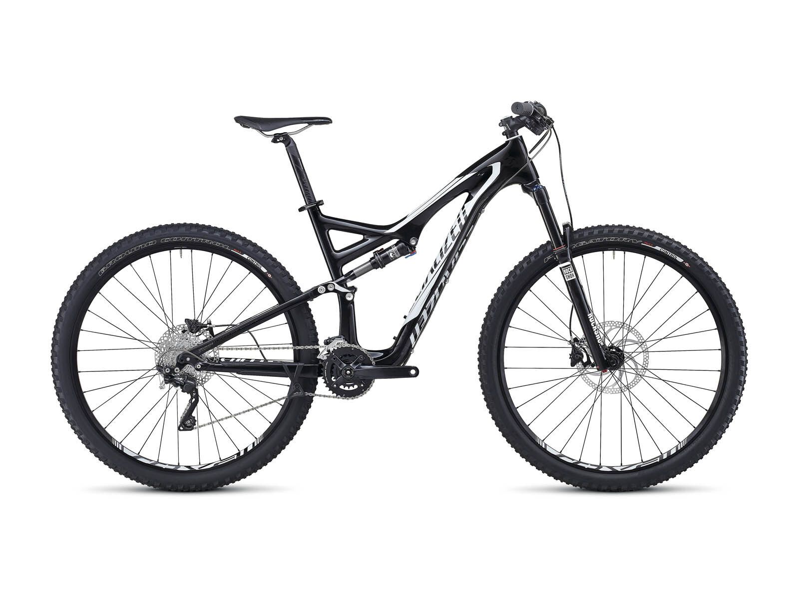 Specialized Stumpjumper FSR Comp Carbon 29, Black/White - Bild 1