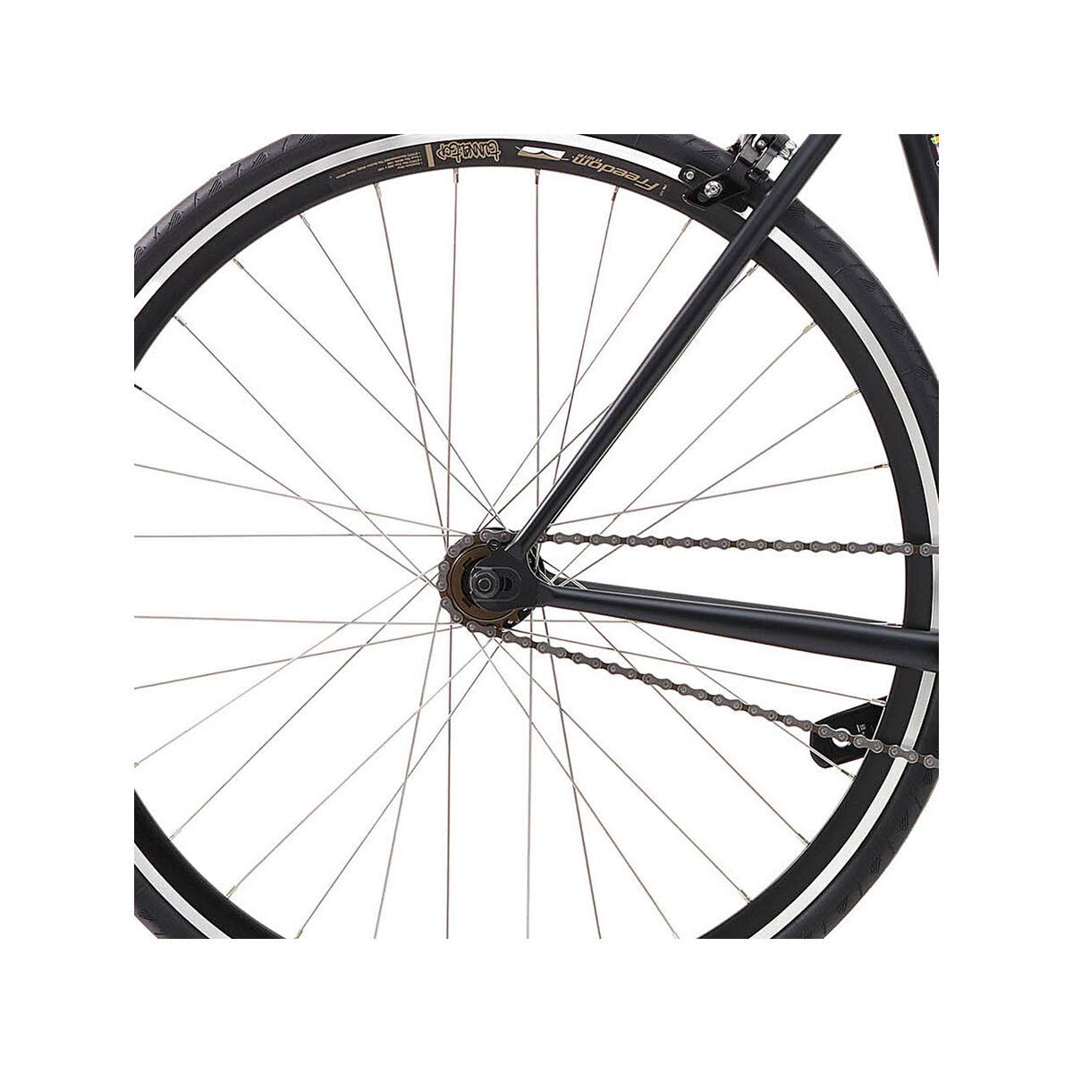 *** 2. Wahl *** Kona Paddy Wagon 2014, matt black/gold/white - Fixie | Größe 59 cm - Bild 6