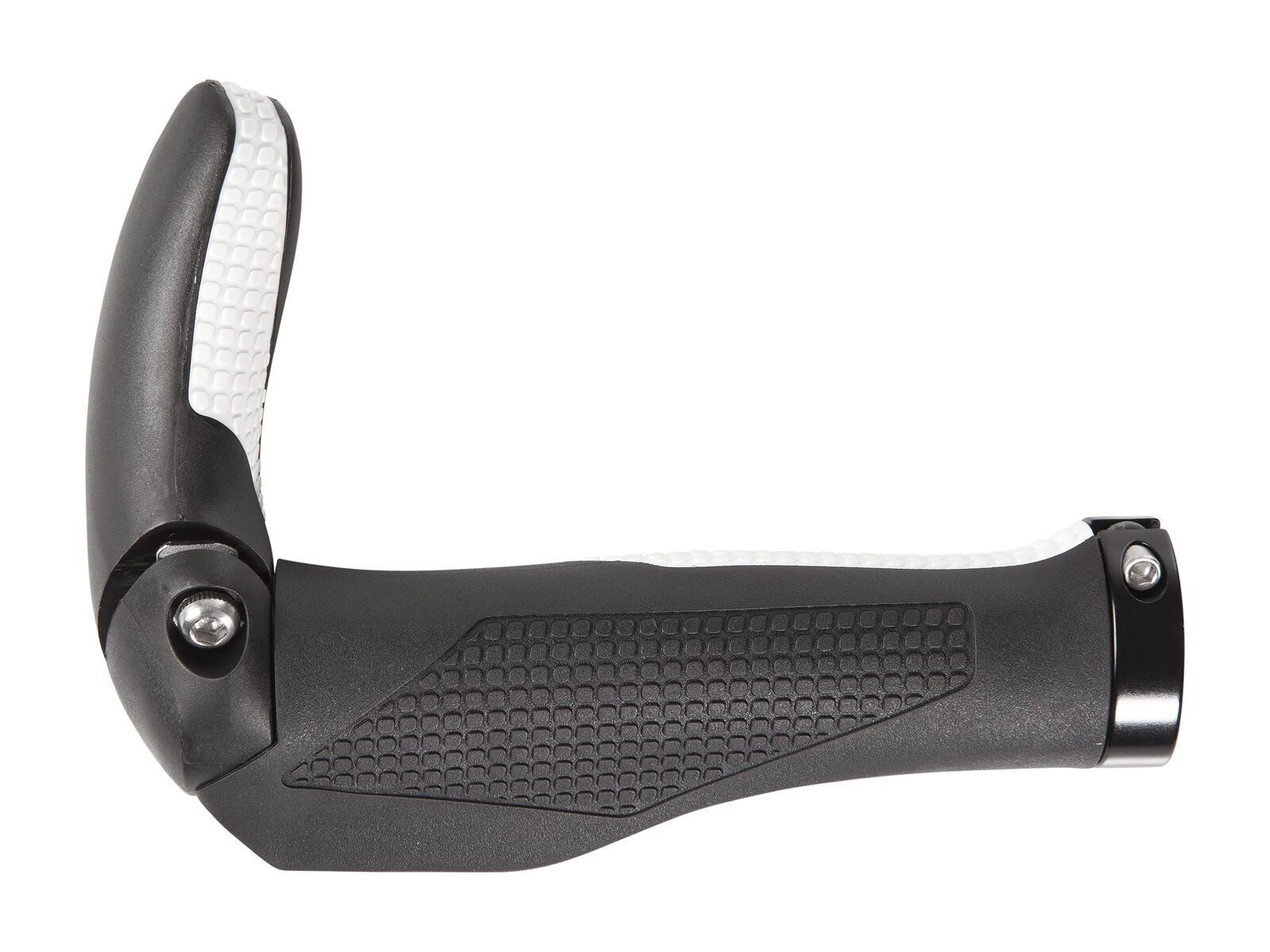 Cube Natural Fit Griffe Tour Bar Ends medium, black´n´white - Bild 5