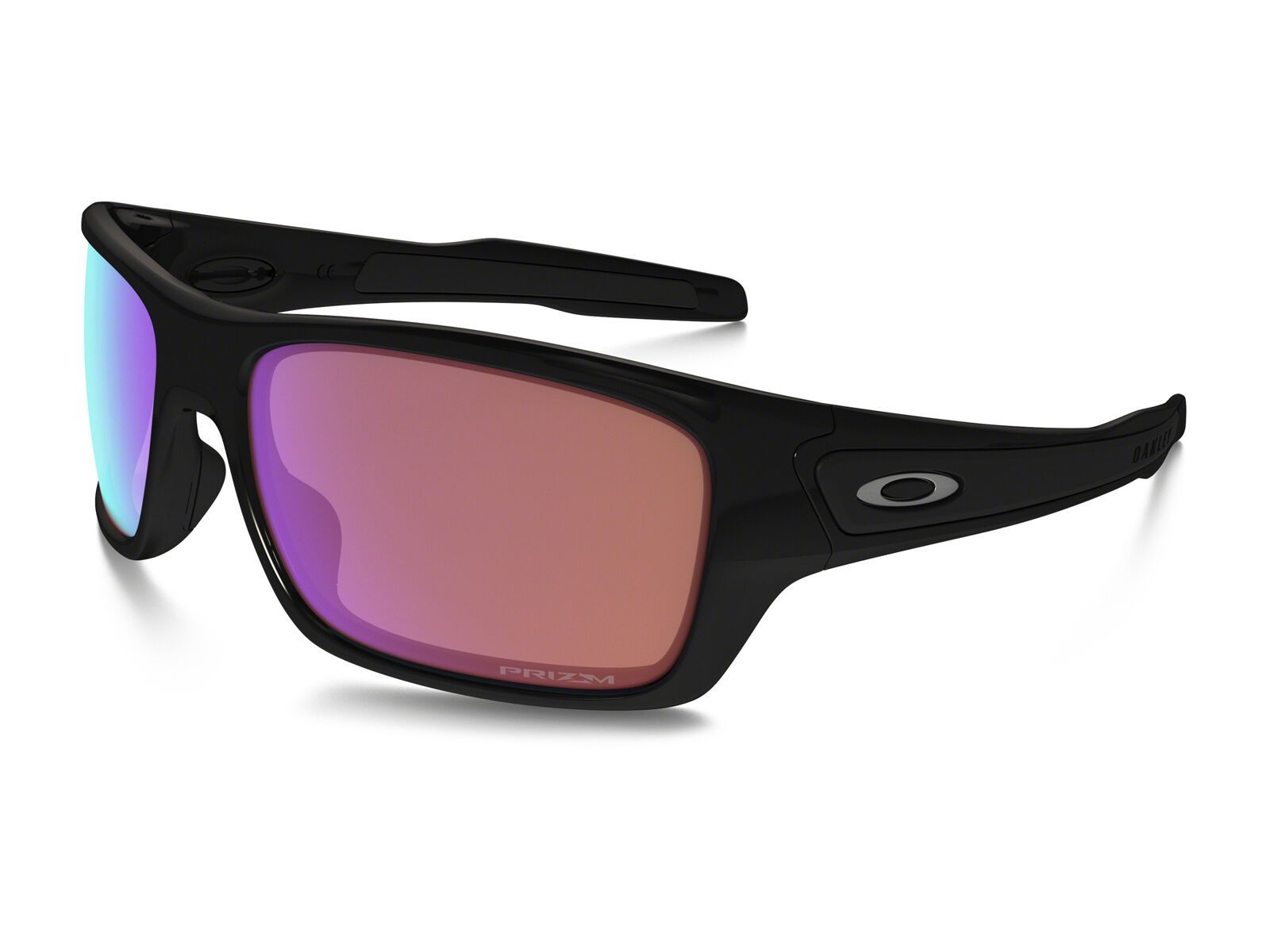 Oakley Turbine Prizm Golf, polished black/Lens: prizm golf - Bild 1