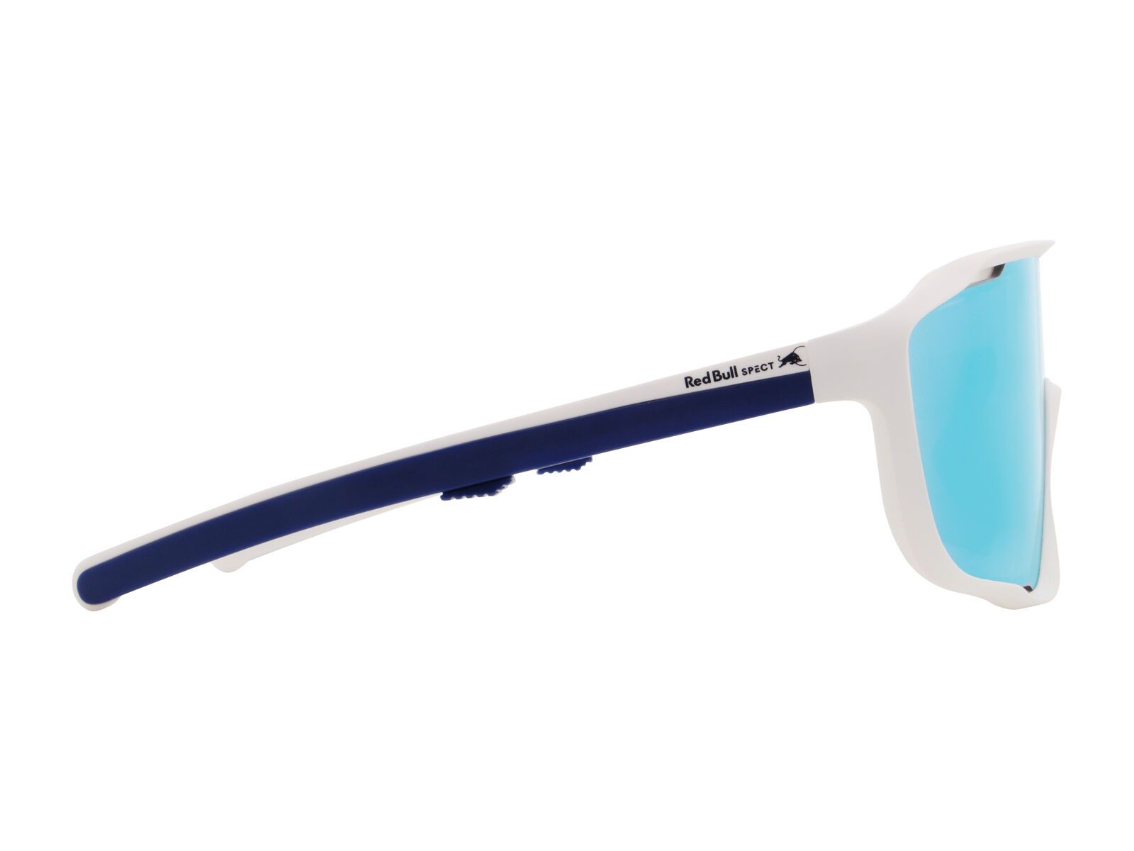 Red Bull Spect Eyewear Kraft, Smoke-Blue Mirror / white - Bild 4