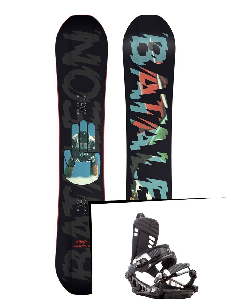 Set: Bataleon Goliath + 2017 + K2 Cinch CTX (1728771S) - Bild 1