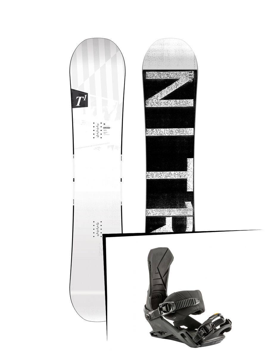 Set: Nitro T1 Wide 2019 + Nitro Team dark night - Bild 1