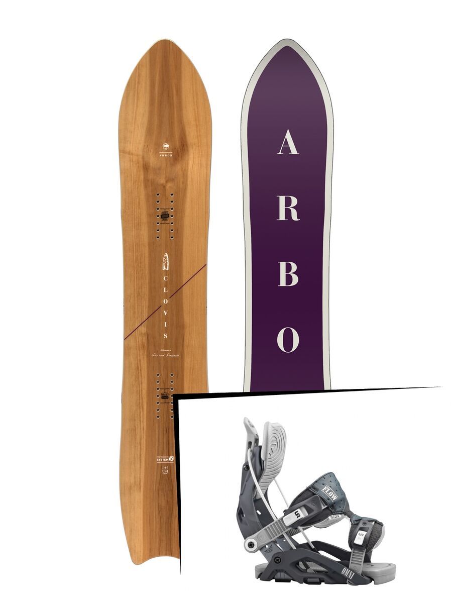 Set: Arbor Clovis Womens 2017 + Flow Omni (1513199S) - Bild 1