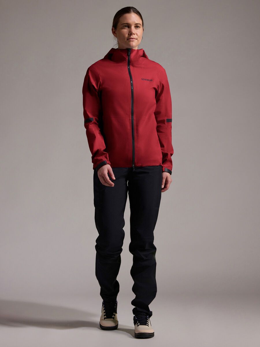 GOREWEAR Lupra 2.0 Gore-Tex Kapuzenjacke Damen, utility red - Bild 4