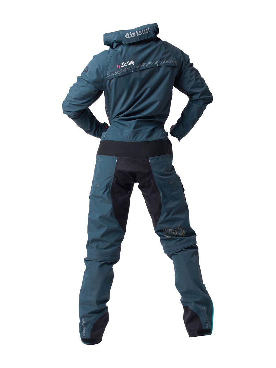 dirtlej DirtSuit Core Edition Ladies Cut, steel blue/turquoise - Bild 2