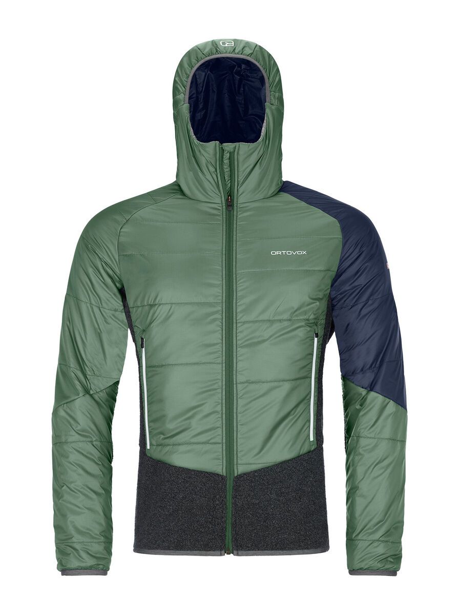 Ortovox Swisswool Piz Zupo Jacket M, green forest - Bild 1