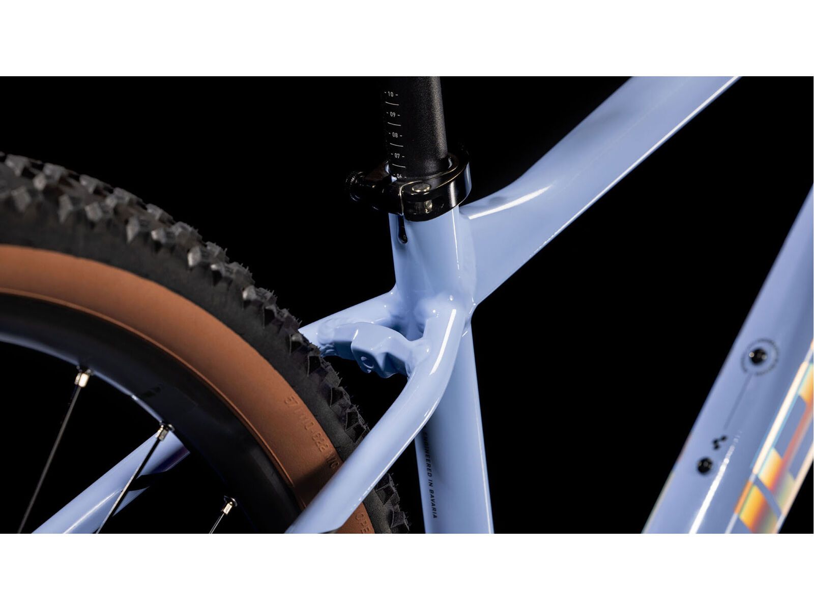 Cube Aim SLX 27.5, blueblossom´n´pearl - Bild 3