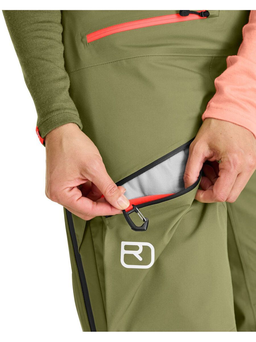 Ortovox 3L Deep Shell Pants W, arctic grey - Bild 5