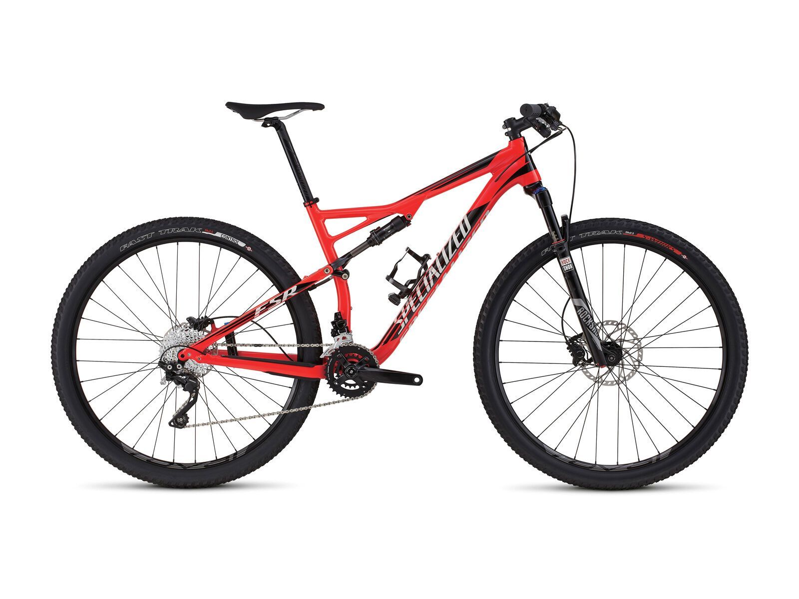 specialized black and red