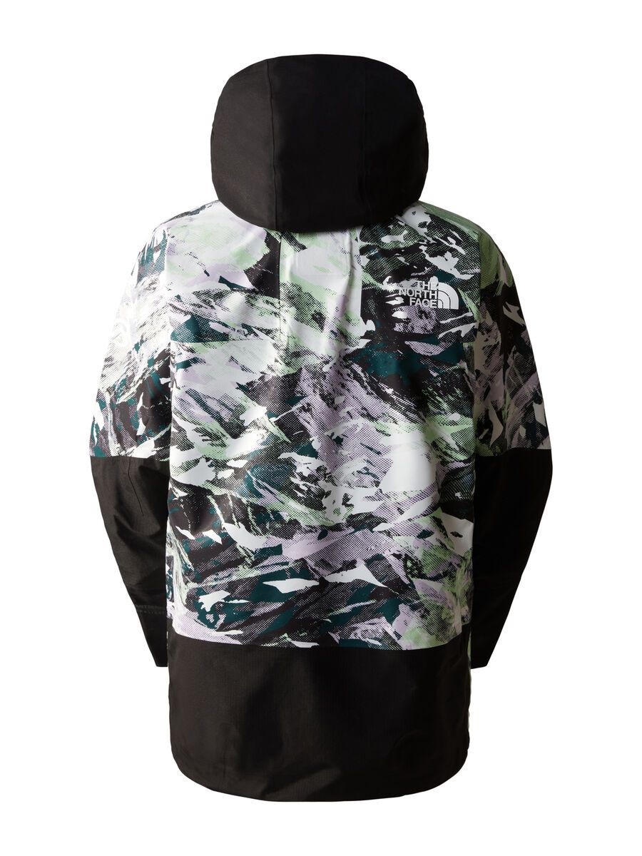 The North Face Women’s Summit Verbier Futurelight Jacket, patina green summit mountainscape print-tnf black - Bild 2