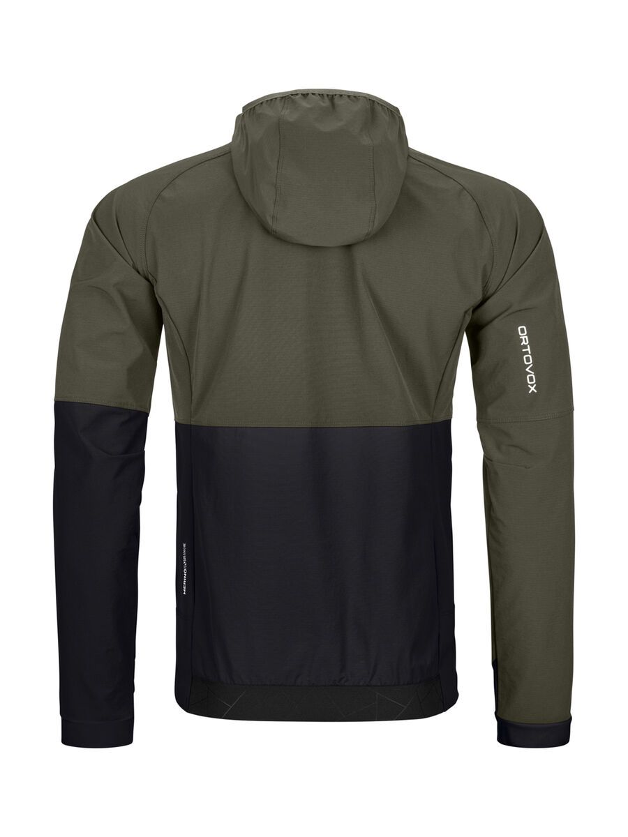 Ortovox Merino Airsolation Punta Berrino Hooded Jacket M, dark wild herbs - Bild 2