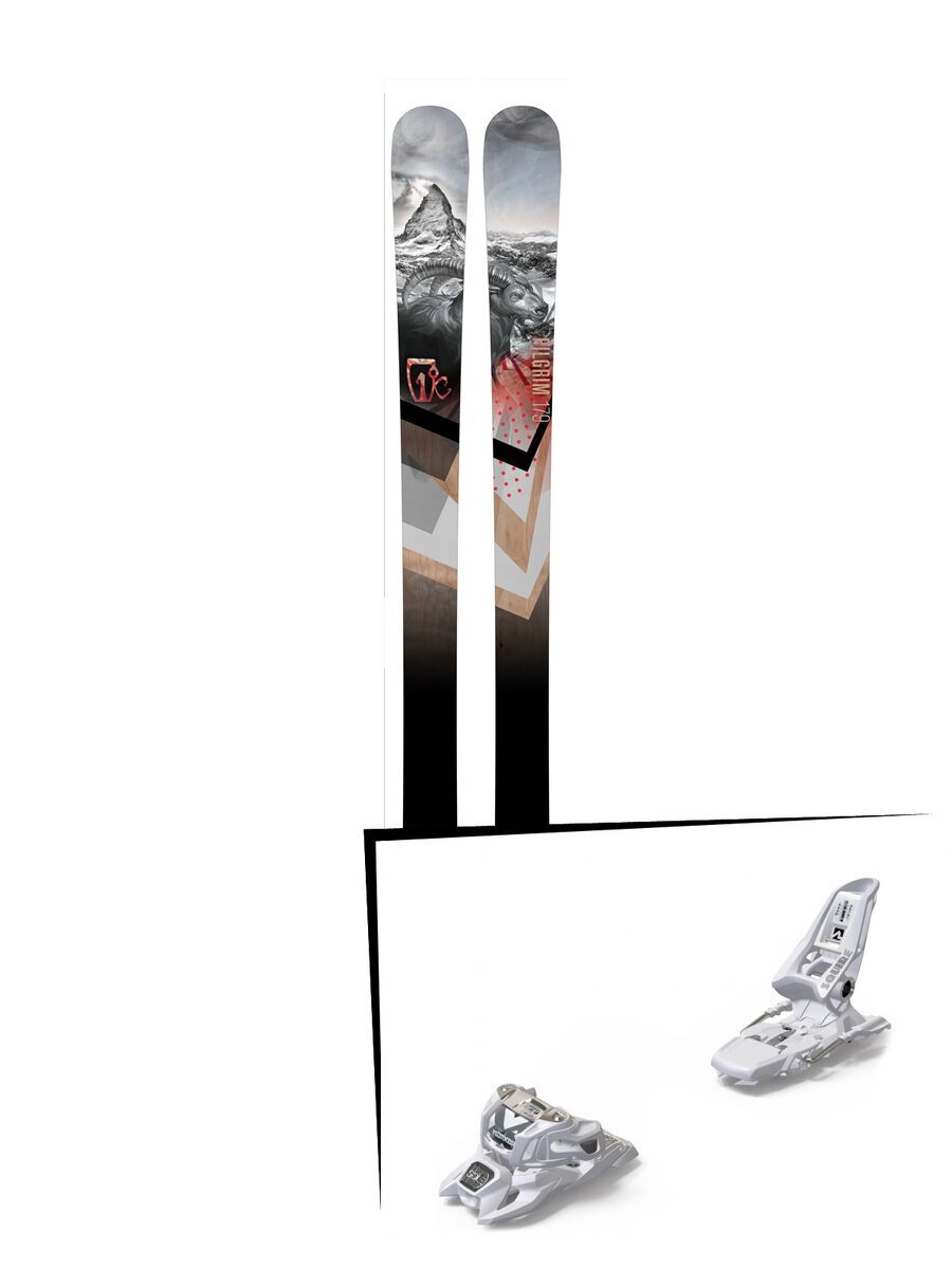 Set: Icelantic Pilgrim 2016 + Marker Squire 11 ID (2319308) - Bild 1