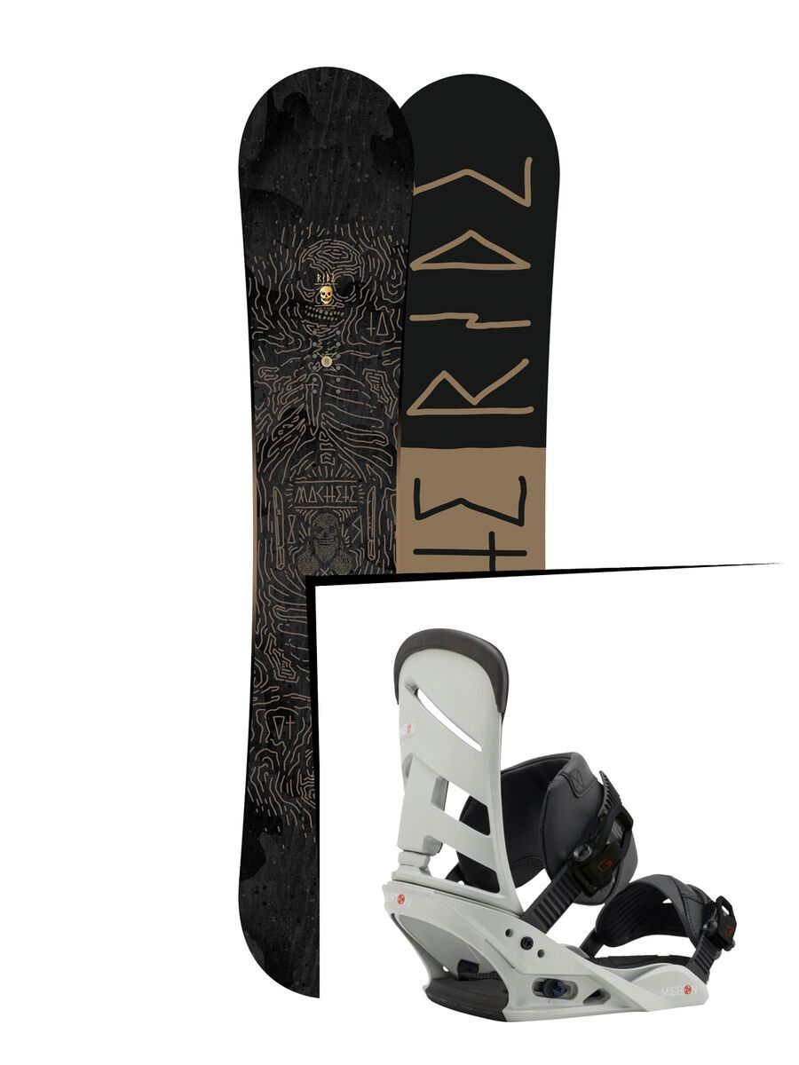 Set: Ride Machete 2016 + Burton Mission (1712876S) - Bild 1