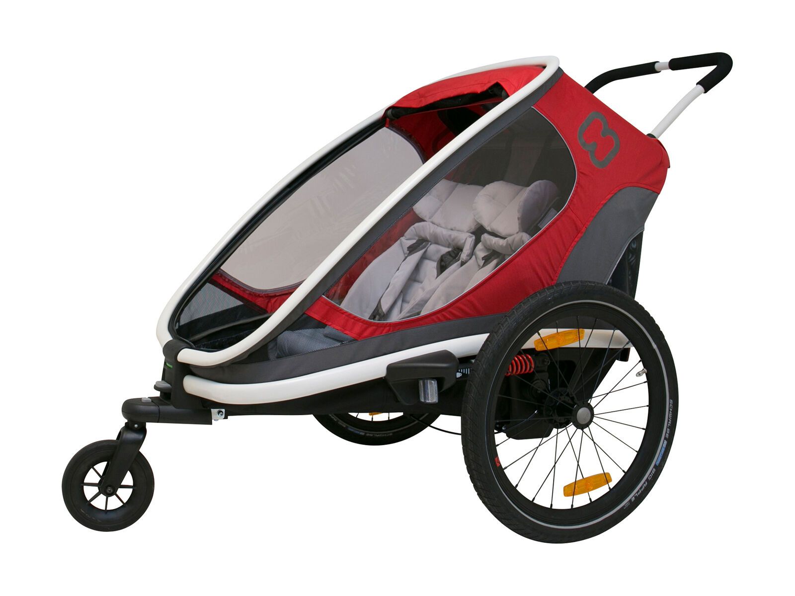 Hamax Outback, rot/grau/schwarz - Bild 2