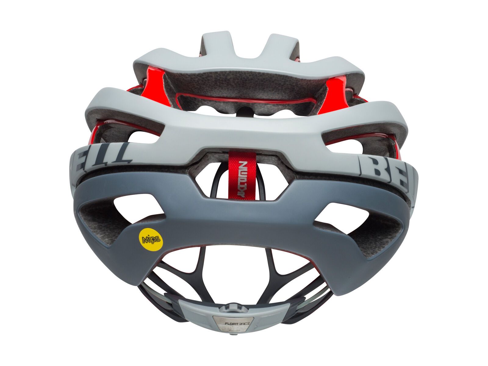 Bell Z20 MIPS, remix matte/gloss gray/crimson - Bild 5