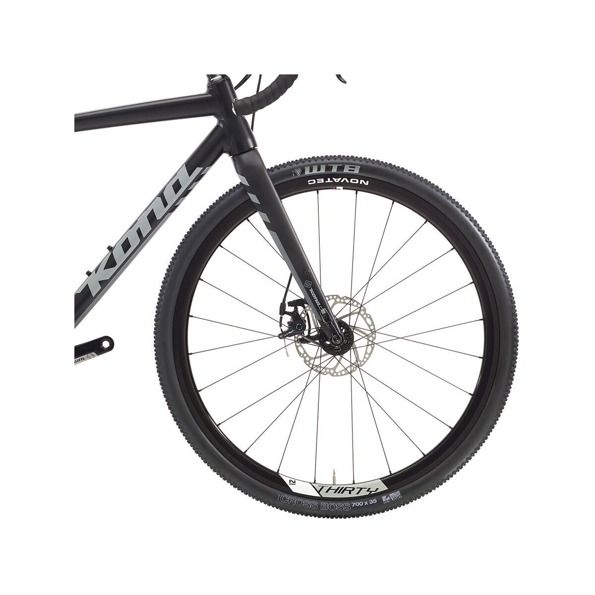 Kona Private Jake, matt black w/ gray & gray-charcoal fade decals - Bild 2