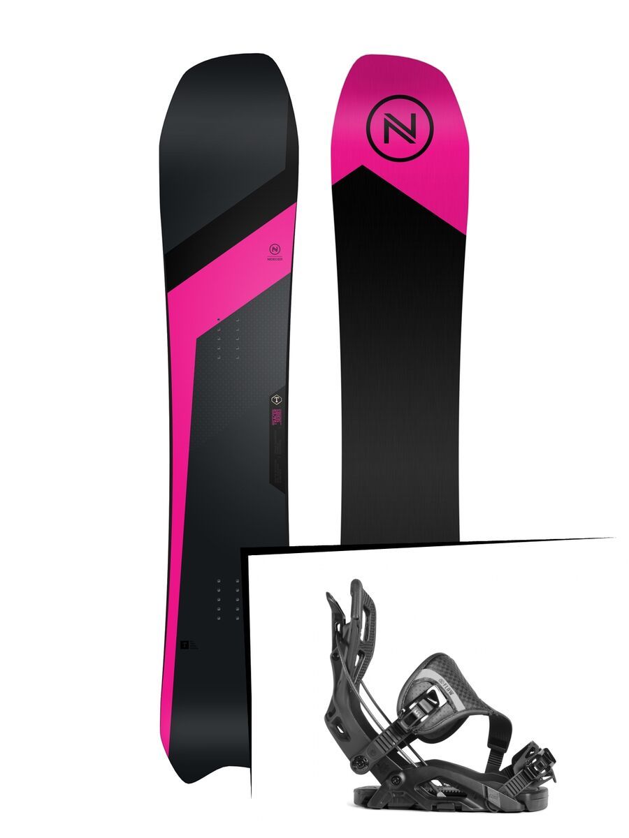 Set: Nidecker Tracer Regular 2019 + Flow Fuse (2226545S) - Bild 1