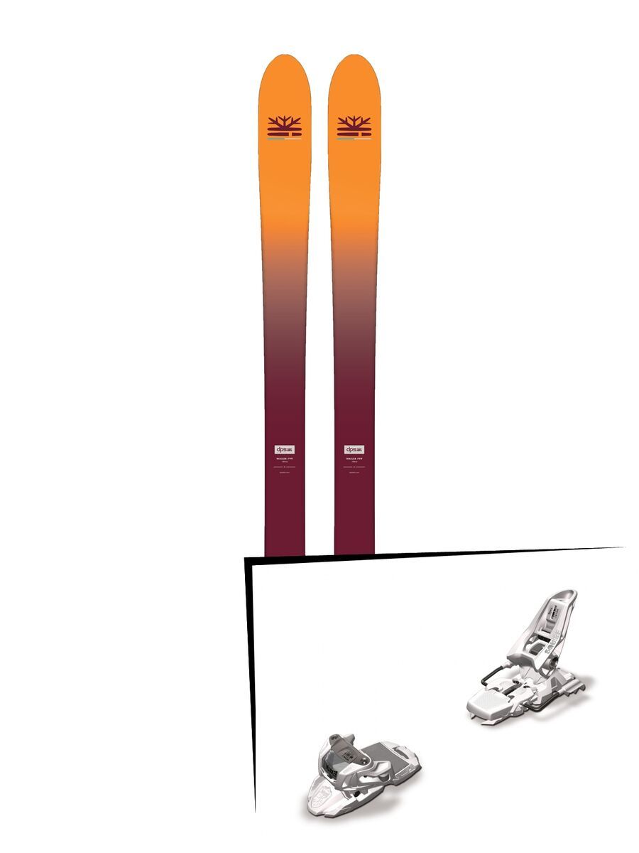 Set: DPS Skis Wailer F99 Foundation 2018 + Marker Squire 11 white - Bild 1