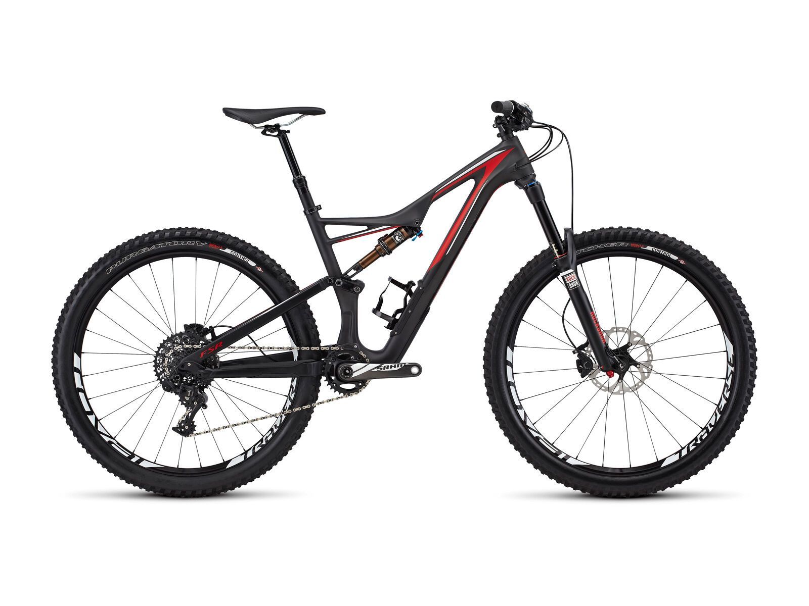 Specialized Stumpjumper FSR Expert 650b, satin carbon/red/white - Bild 1