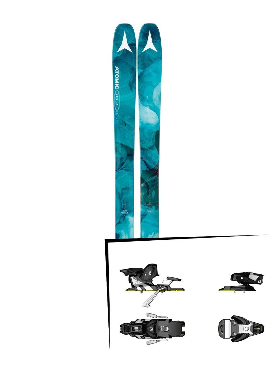 Set: Atomic Backland FR 2017 + Salomon STH2 WTR 13 (1456104) - Bild 1