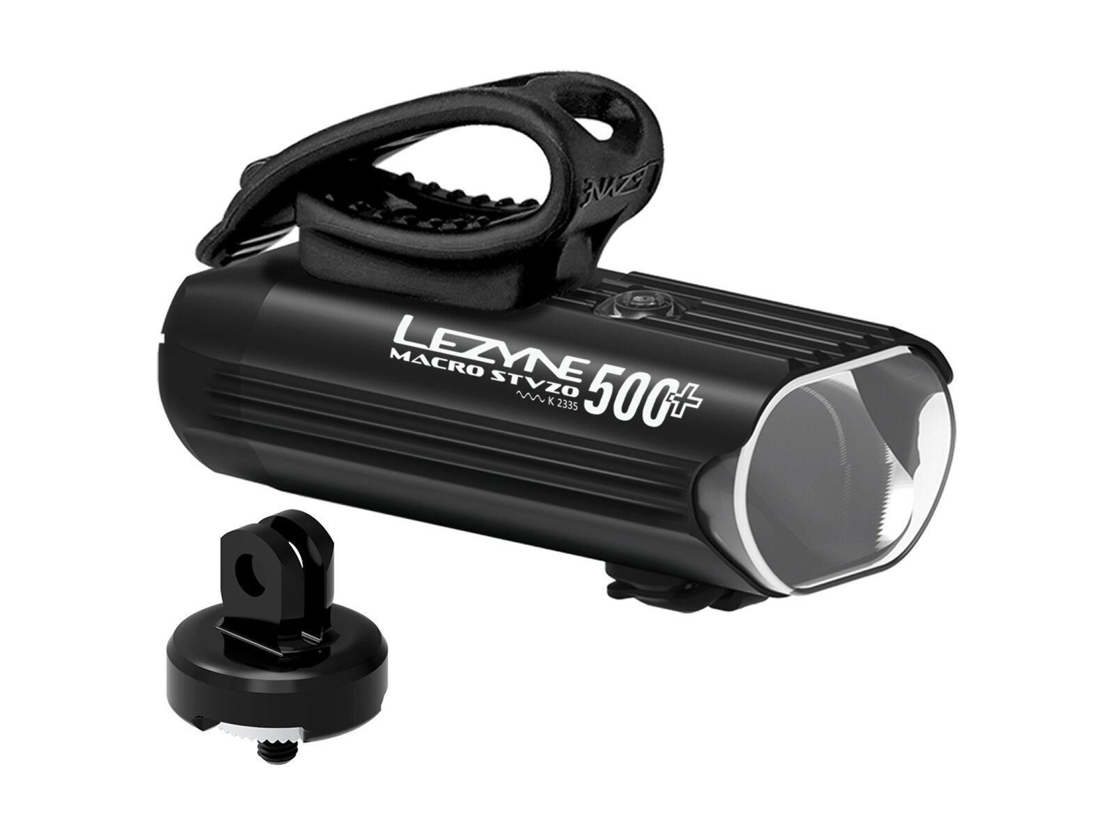 Lezyne Macro Drive 500+ Reverse StVZO Loaded Kit, black - Bild 1