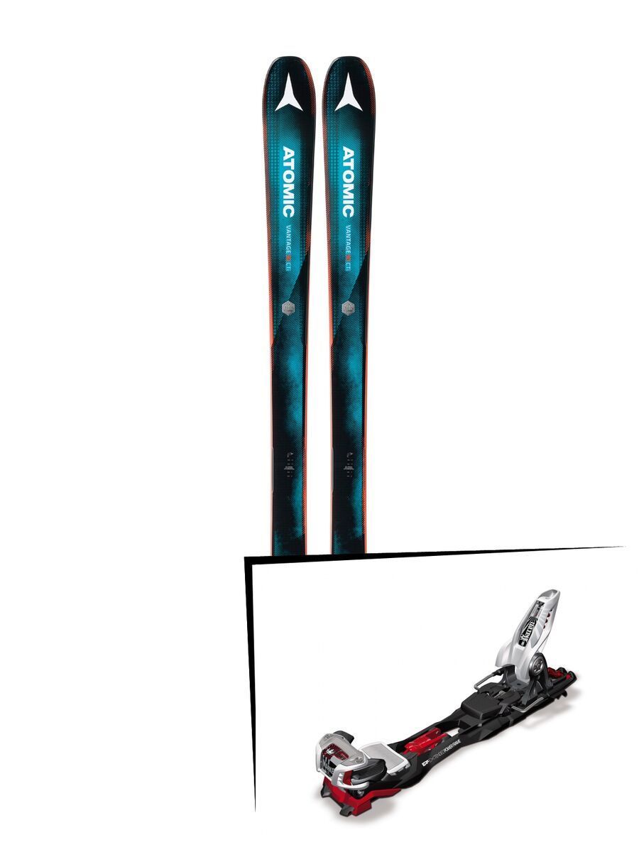 Set: Atomic Vantage 90 CTI 2018 + Marker Baron EPF 13 black/white/red - Bild 1