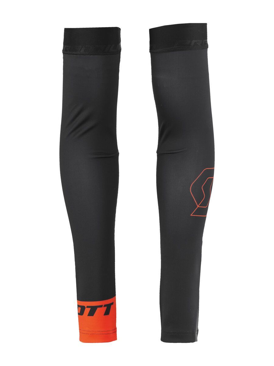 Scott RC Premium Flex Armwarmers, black/tangerine orange - Bild 1