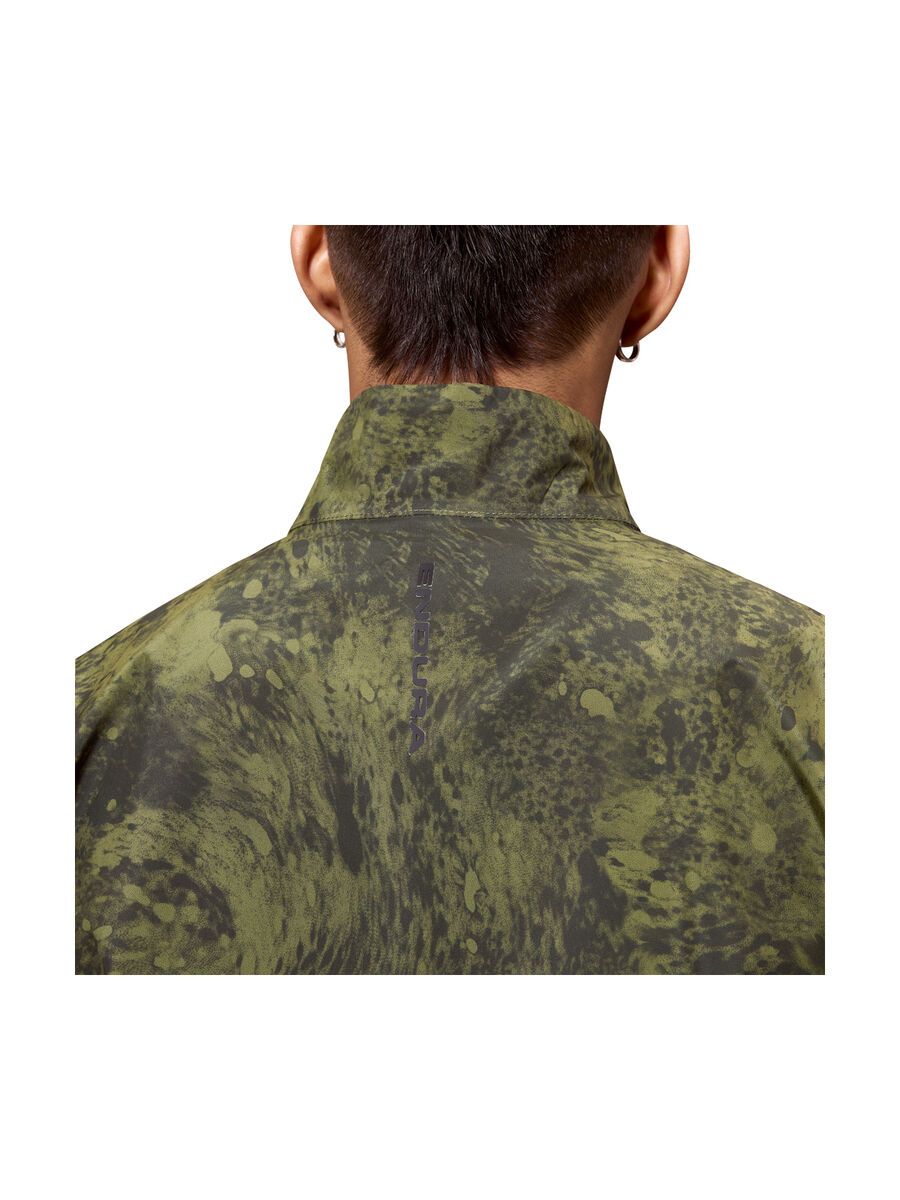 Endura Loop Rout Wasserdichte Jacke, aop olive green - Bild 8