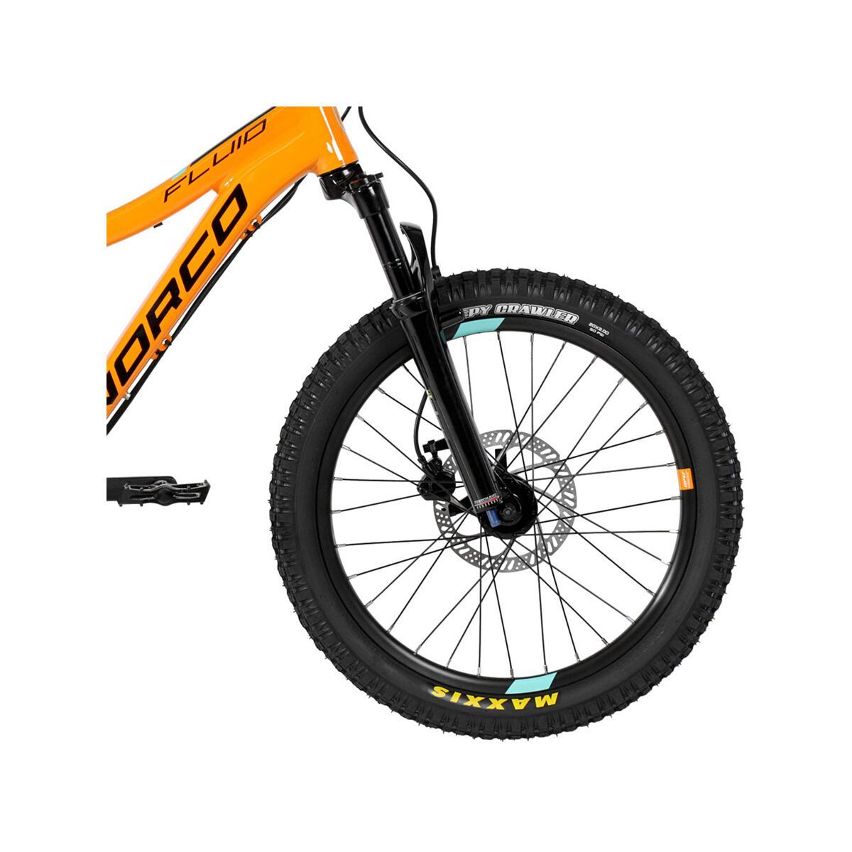 Norco Fluid FS 2.2, orange/black - Bild 2