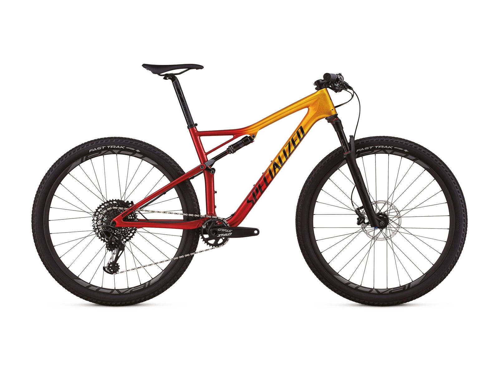 Specialized Epic Expert, gloss gold flake/candy red/cosmic black - Bild 1