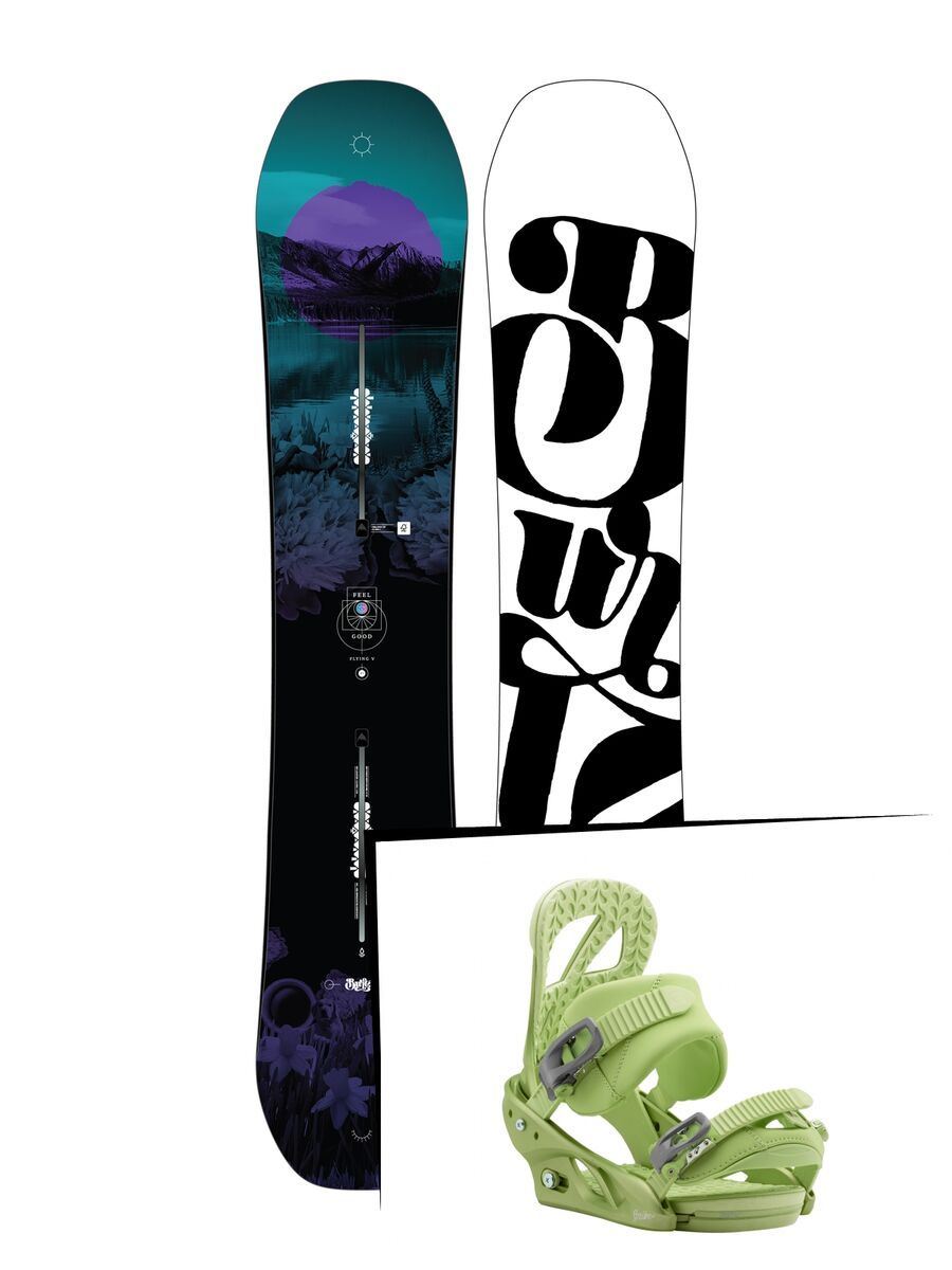 Set: Burton Feelgood Flying V 2019 +  Scribe (1931093S) - Bild 1