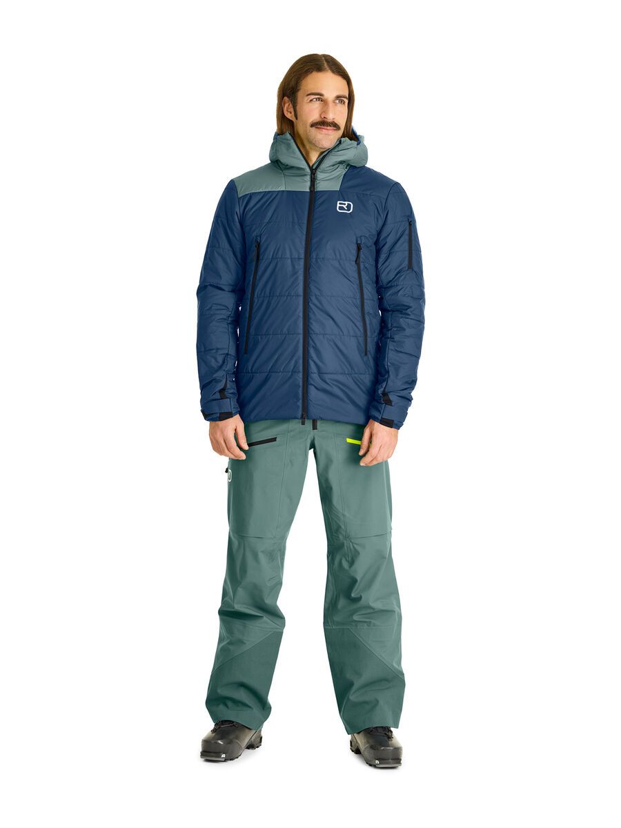 Ortovox Swisswool Zinal Jacket M, deep ocean - Bild 4