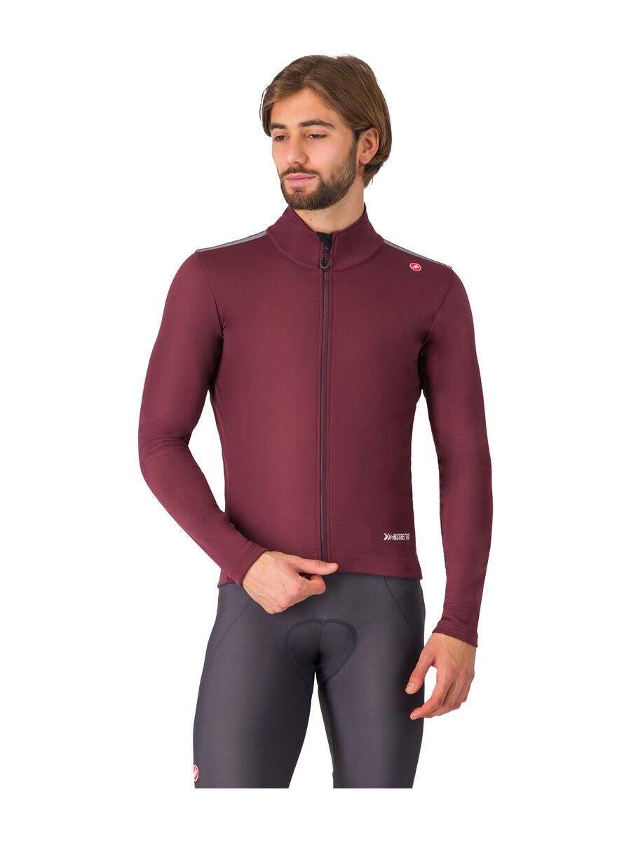 Castelli Espresso Air Jacket, deep bordeaux - Bild 1