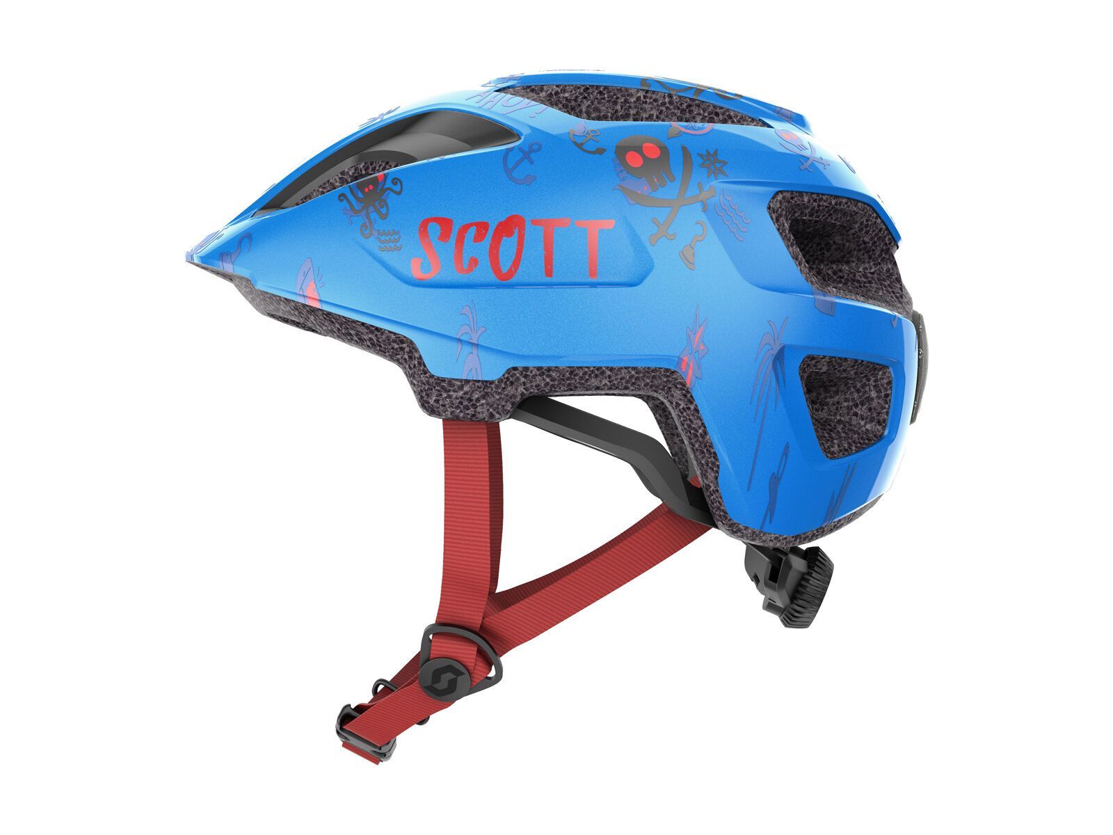 Scott Spunto Kid Helmet, atlantic blue - Bild 2