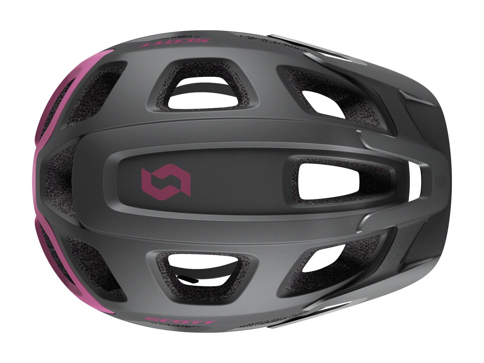 Scott Vivo Helmet, grey/purple - Bild 3