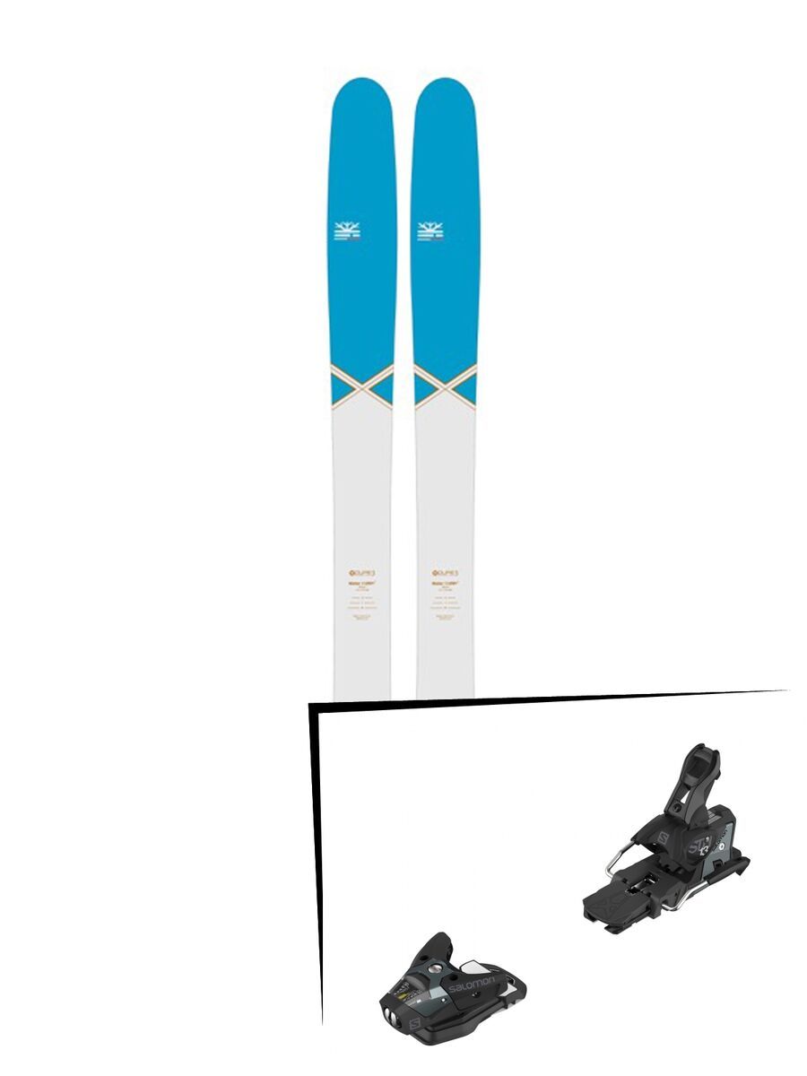 Set: DPS Skis Wailer 112 2016 + Salomon STH2 WTR 13 (2212353) - Bild 1
