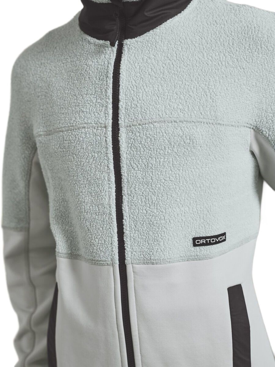Ortovox Merino Fleece Teddy Jacket M, black raven - Bild 3