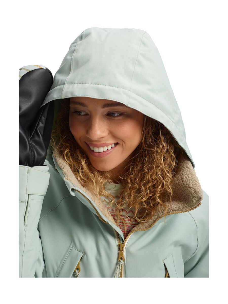 Burton Women's Prowess Jacket, aqua grey/aqua grey revel stripe - Bild 7