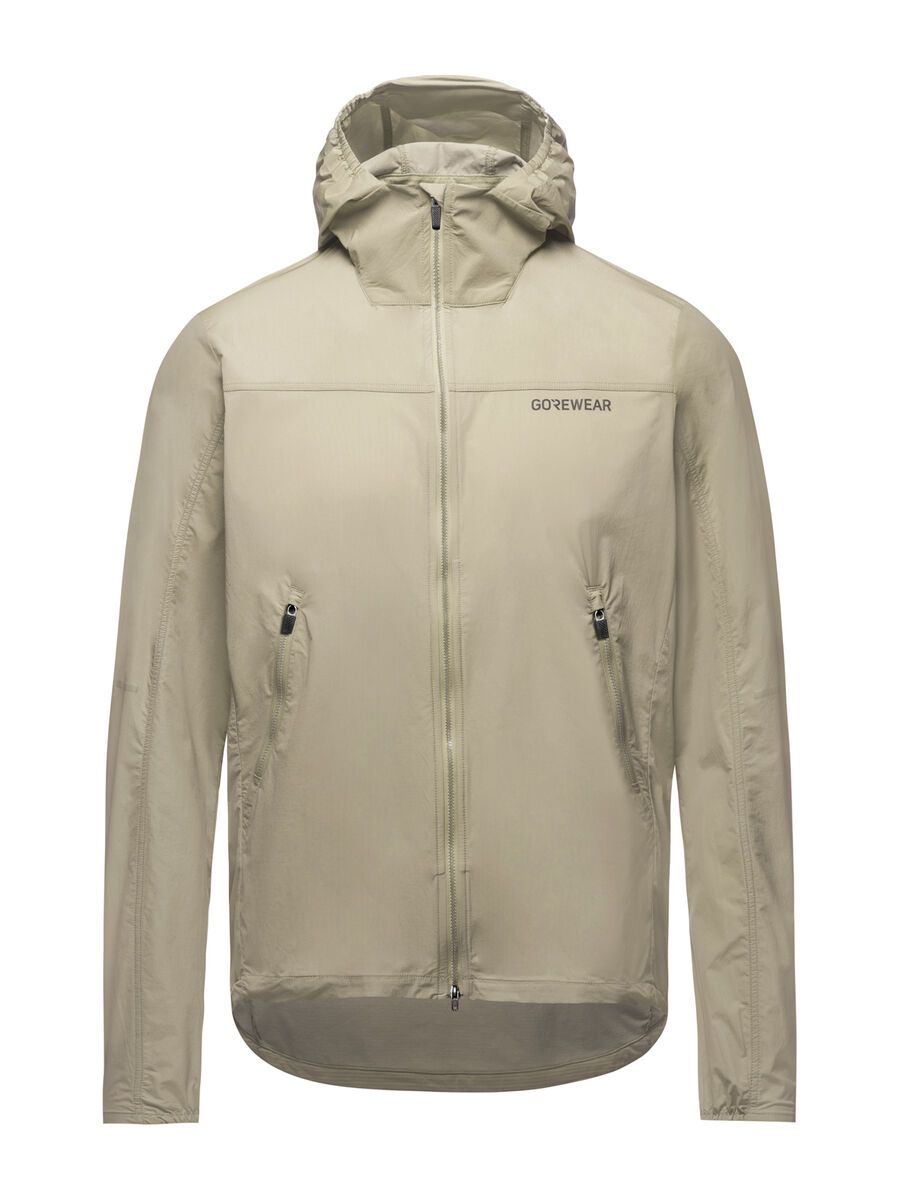 GOREWEAR Fernflow Hooded Windbreaker Herren, tech beige - Bild 1