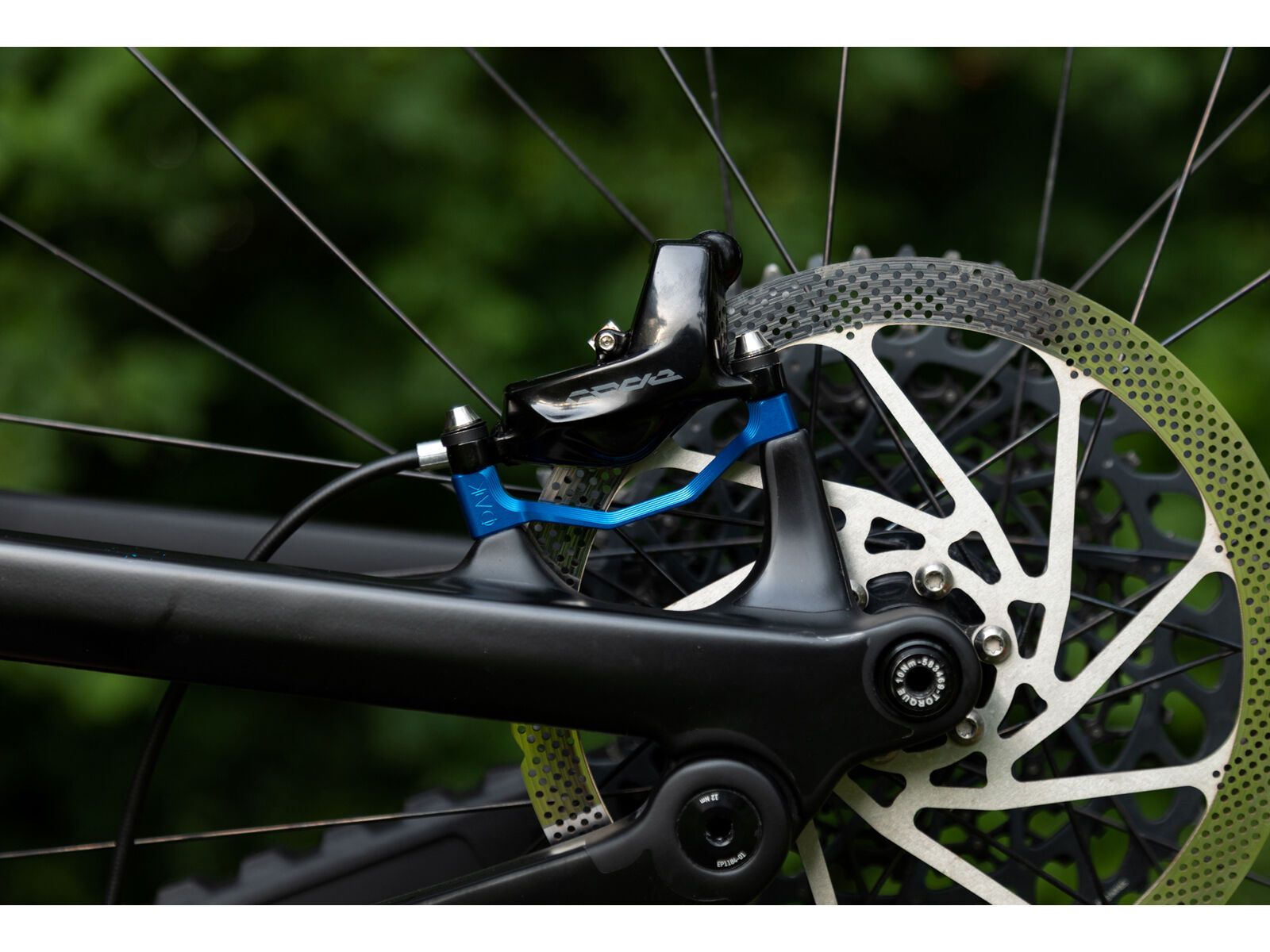 OAK Components Plasmadapt Bremsadapter PM +23 mm, blue - Bild 2