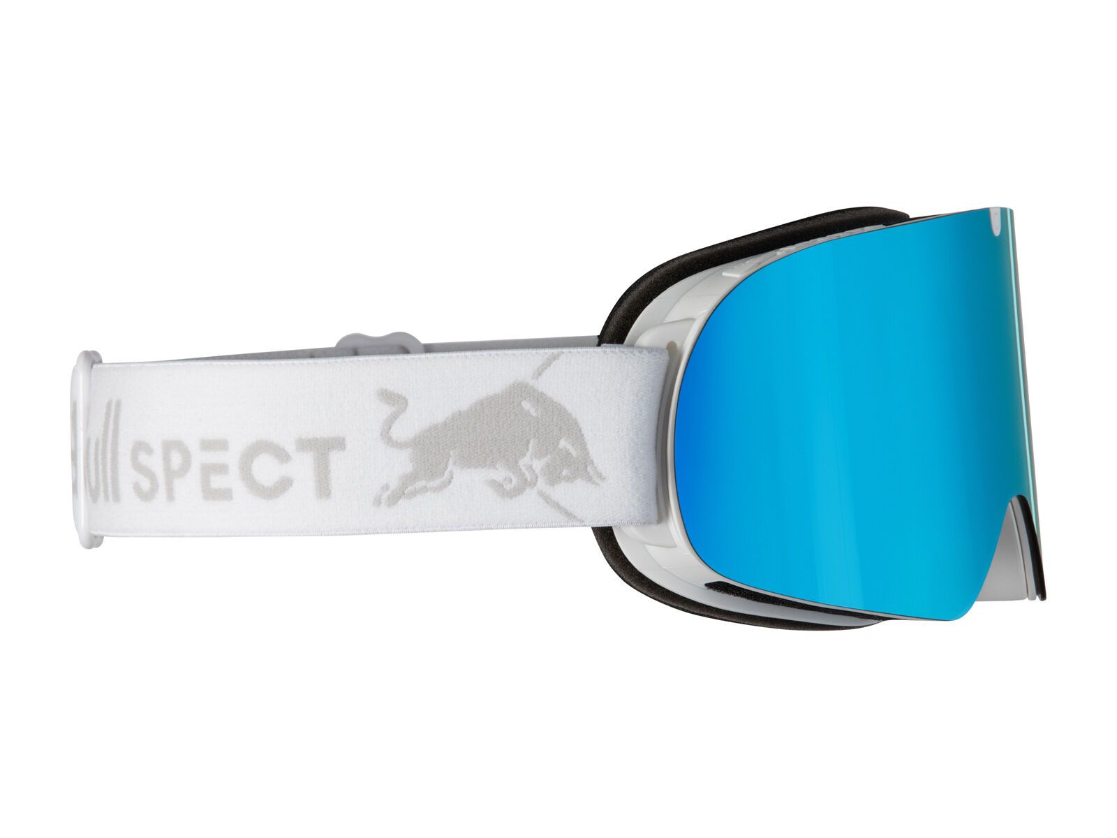 Red Bull Spect Eyewear Soar, Smoke-Ice Blue Mirror / matt white - Bild 3