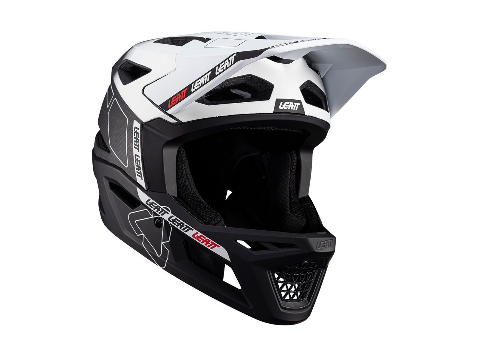 Leatt Helmet MTB Gravity 6.0 Carbon, white - Bild 1